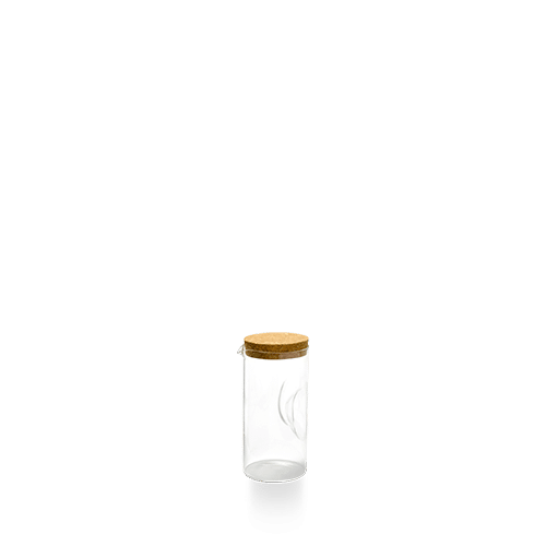 GLASS JAR WITH CORK LID 1.2L (3-5 Working Days Delivery)