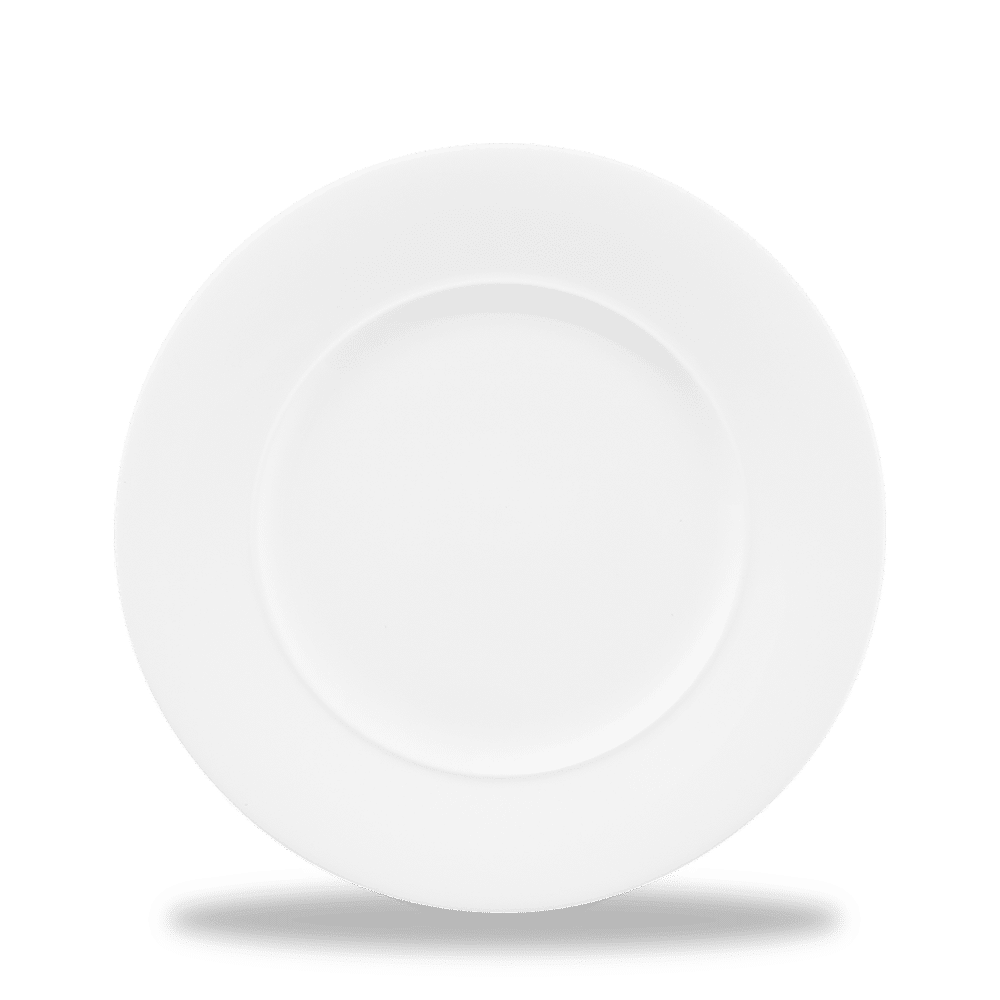 Alc Ambience White Standard Rim Plate 18Cm Box of 6 (3-5 Working Days Delivery)