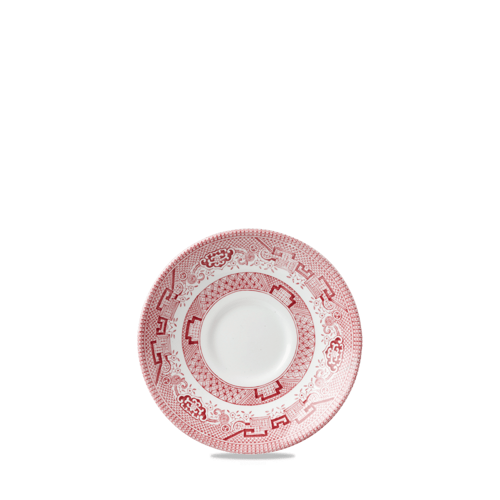 Cranberry Willow Georgian Tea Saucer Box of 12 (3-5 Working Days Delivery)