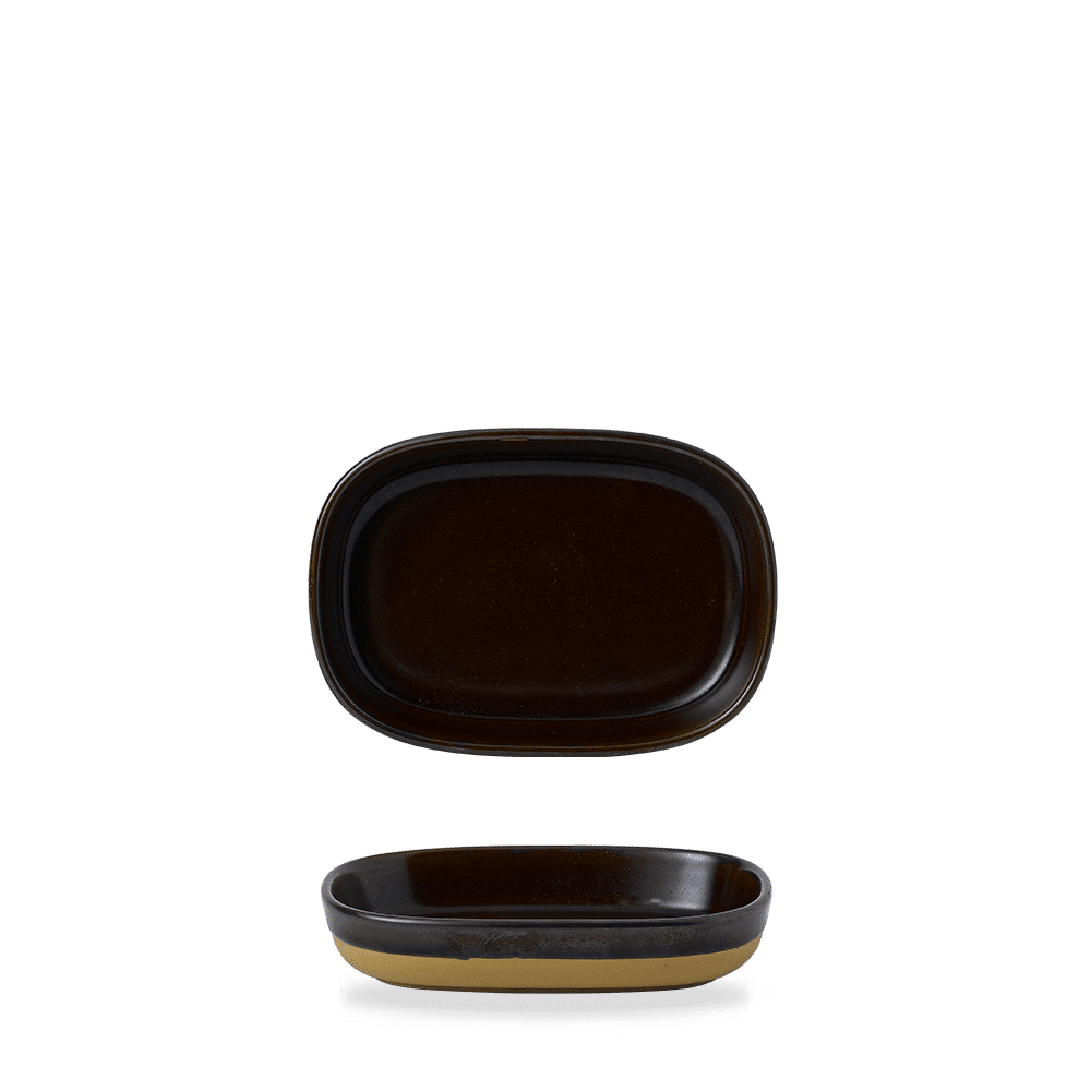 Emerge Cinnamon Brown Tray 17X11.7X3.3Cm Box of 6 (3-5 Working Days Delivery)