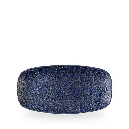 Homespun Chroma Twilight Chefs Oblong Plate 11 3/4X6" Box of 12 (3-5 Working Days Delivery)
