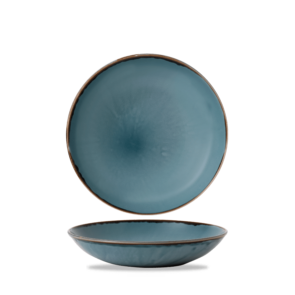 Harvest Blue Coupe Bowl 9.75" Box of 12 (3-5 Working Days Delivery)