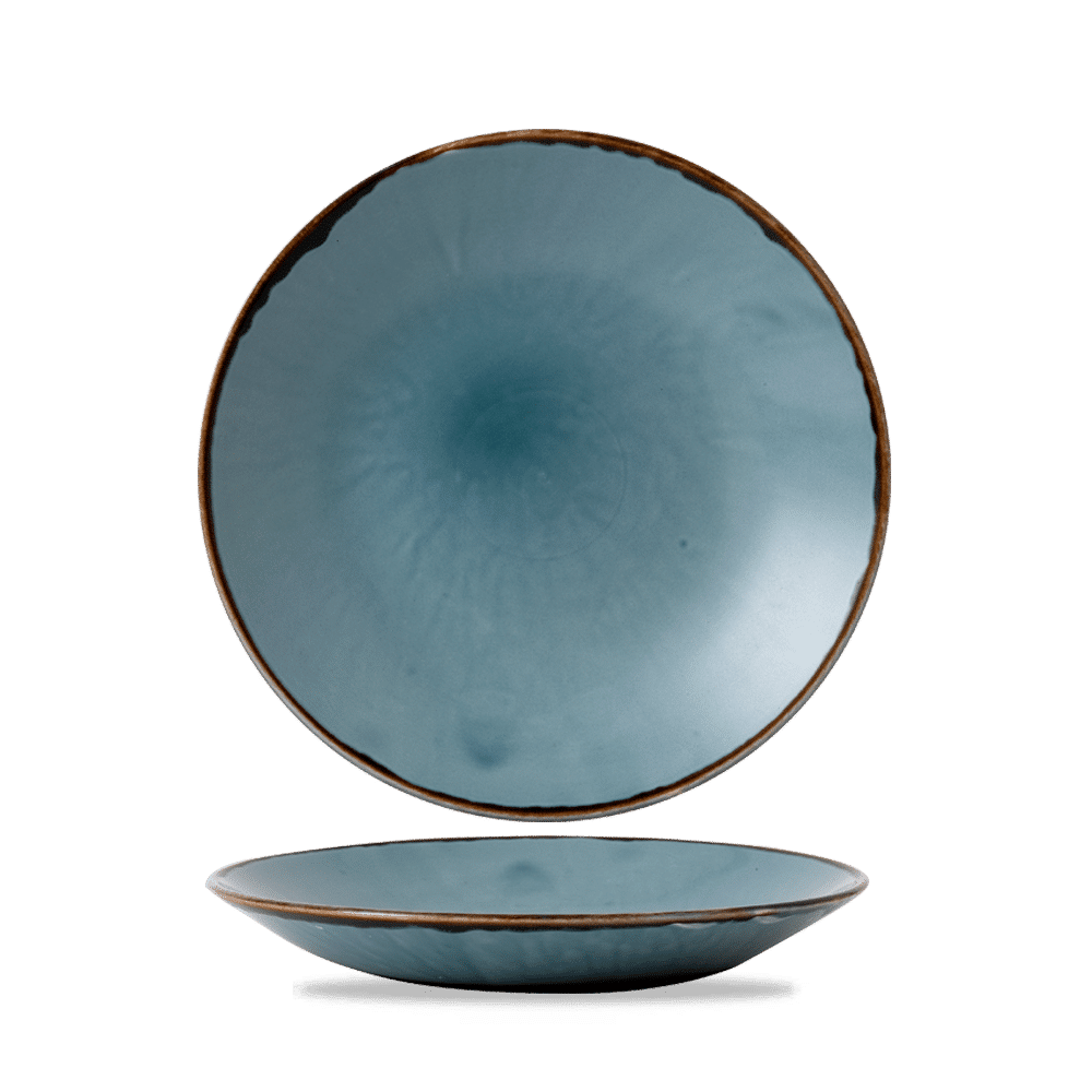 Harvest Blue Deep Coupe Plate 11" Box of 12 (3-5 Working Days Delivery)