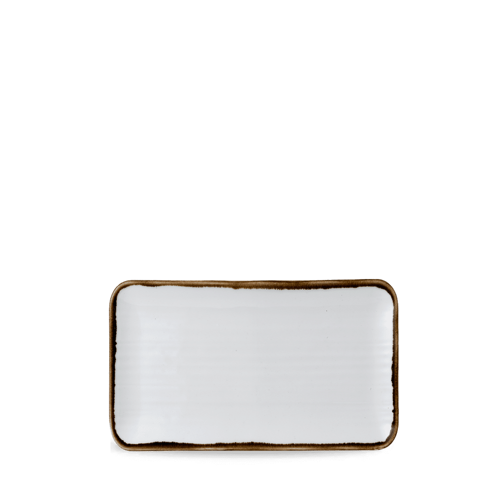 Harvest Natural Organic Rectangular Plate 10.6X6.3" Box of 12 (3-5 Working Days Delivery)