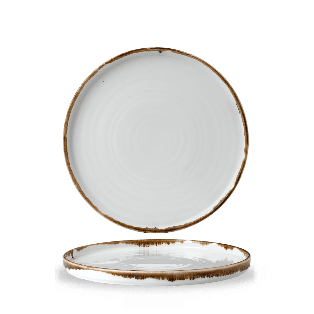 Harvest Natural Walled Plate 10 2/8" Box of 6 (3-5 Working Days Delivery)