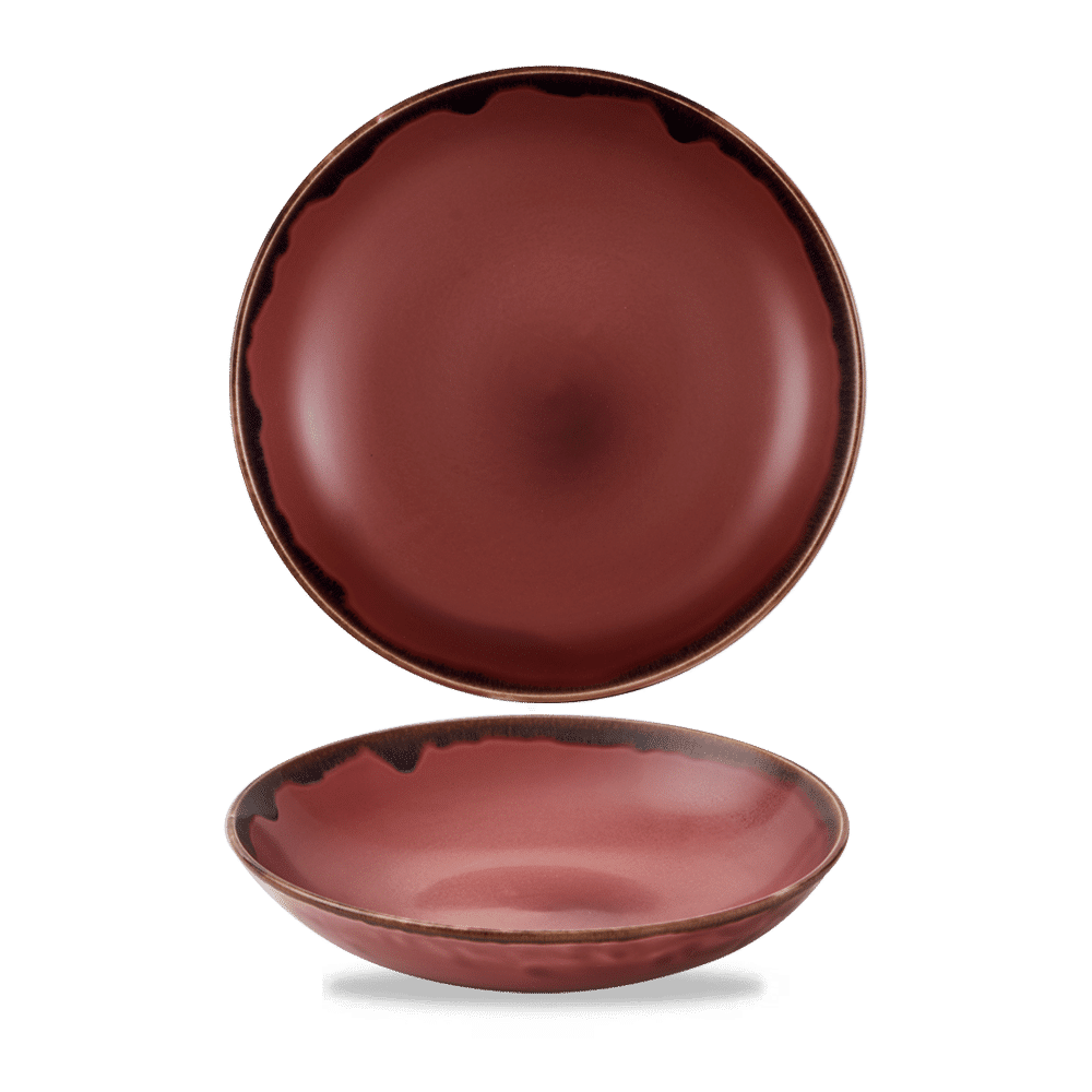 Harvest Plum Coupe Bowl 7.25" Box of 12 (3-5 Working Days Delivery)