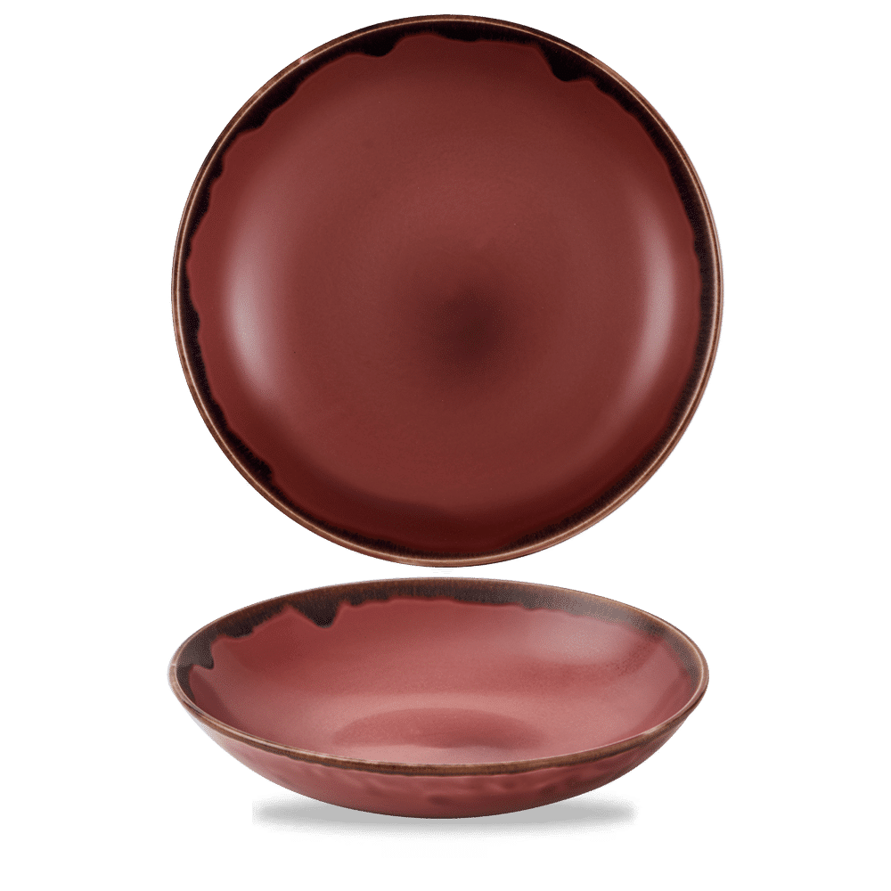 Harvest Plum Coupe Bowl 9.75" Box of 12 (3-5 Working Days Delivery)