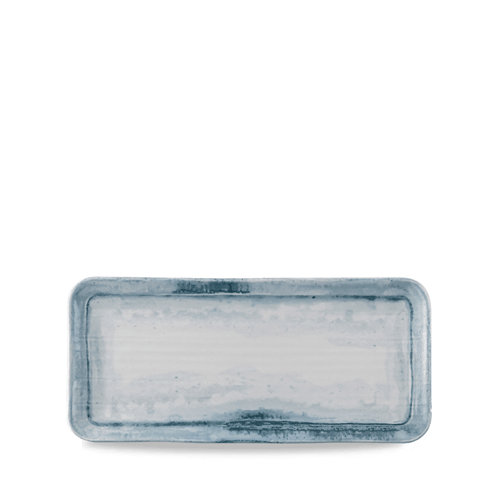 Finca Limestone Organic Coupe Rect Platter 13 3/4X6 1/4" Box of 6 (3-5 Working Days Delivery)