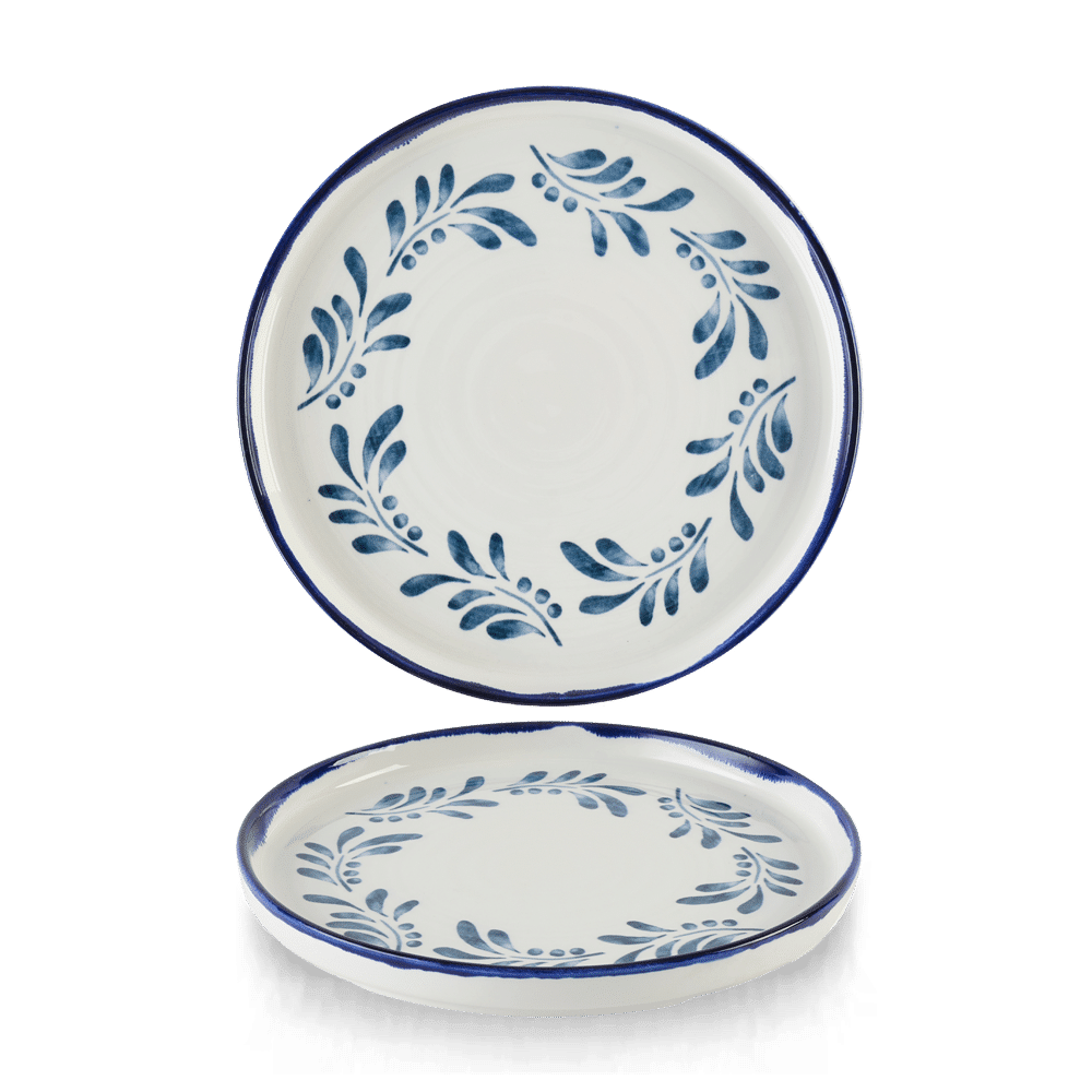 Harvest Mediterranean Walled Plate 8.25" Box of 6 (3-5 Working Days Delivery)