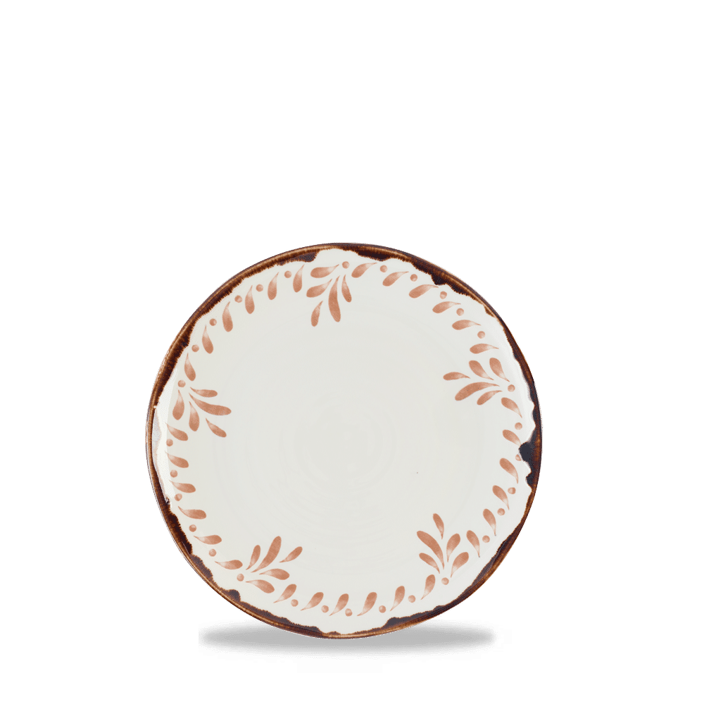 Harvest Mediterranean Terracotta Organic Coupe Plate 10.6" Box of 12 (3-5 Working Days Delivery)