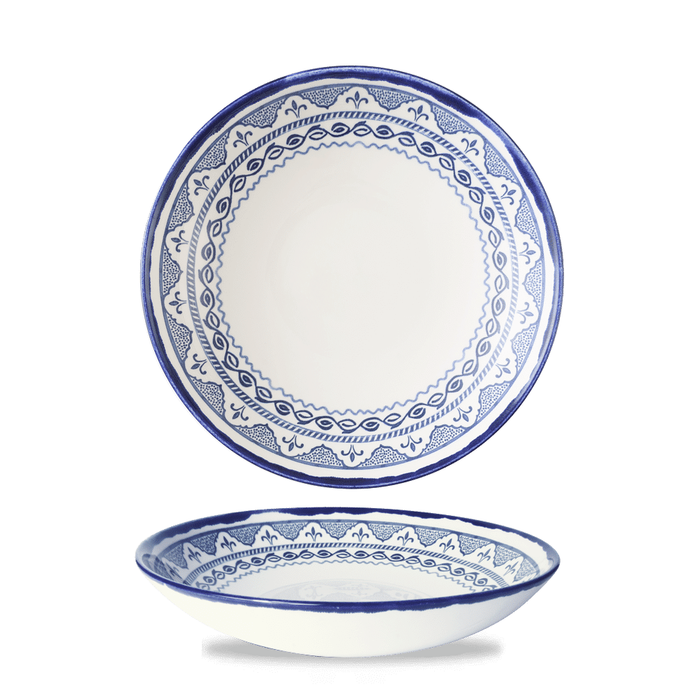 Harvest Mediterranean Moresque Coupe Bowl 9.75" Box of 12 (3-5 Working Days Delivery)