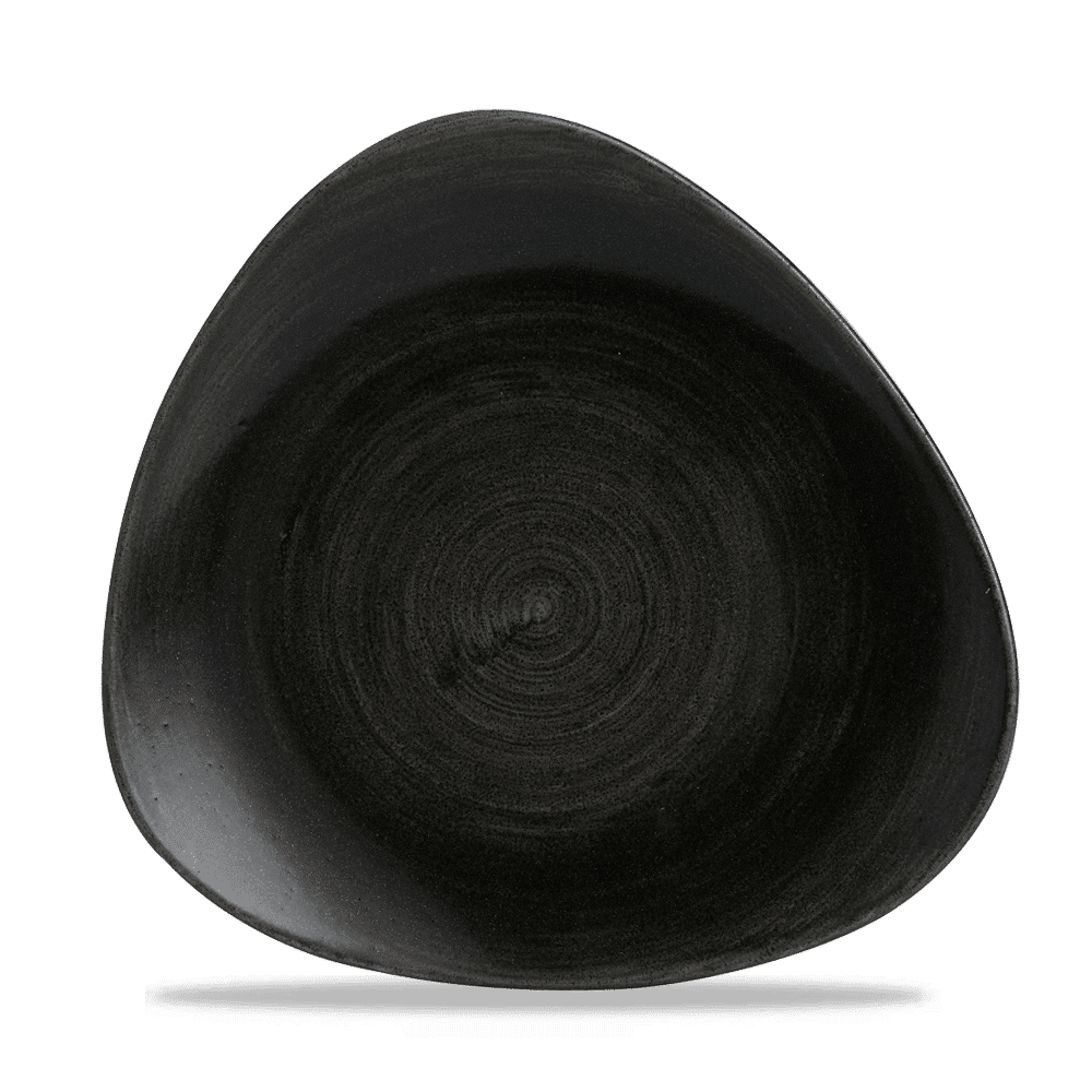 Stonecast Patina Iron Black Lotus Plate 11 1/4" Box of 12 (3-5 Working Days Delivery)