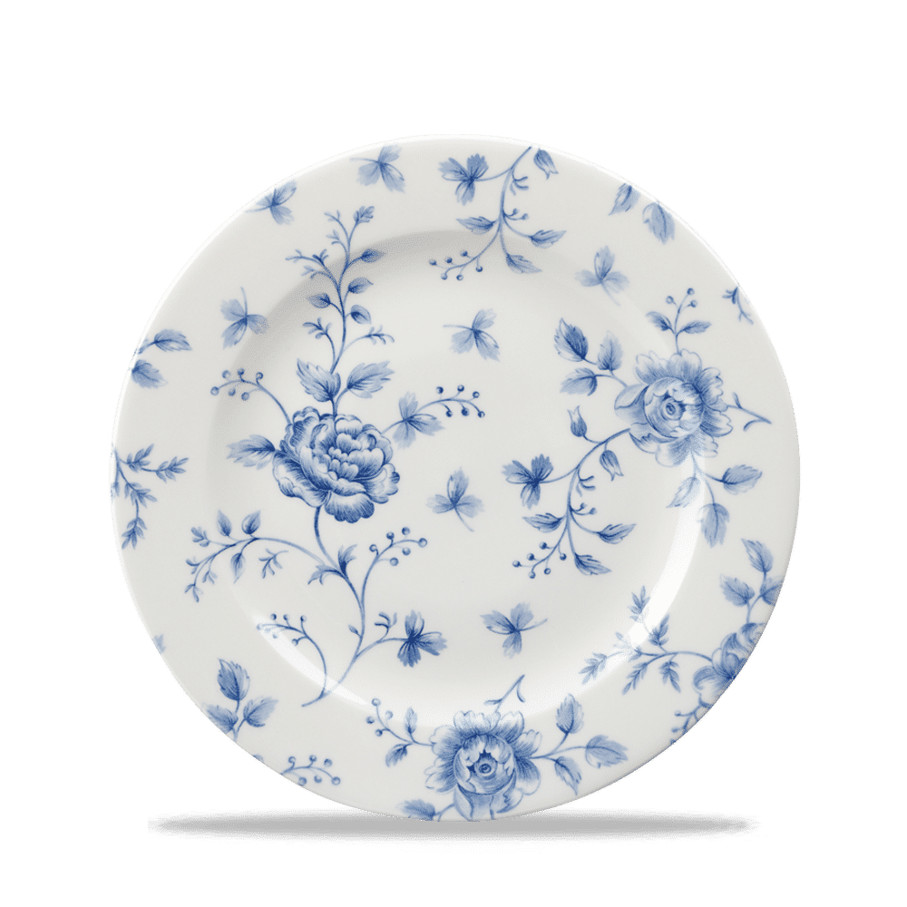 Rose Chintz Prague Profile Plate 8" Box of 6 (3-5 Working Days Delivery)