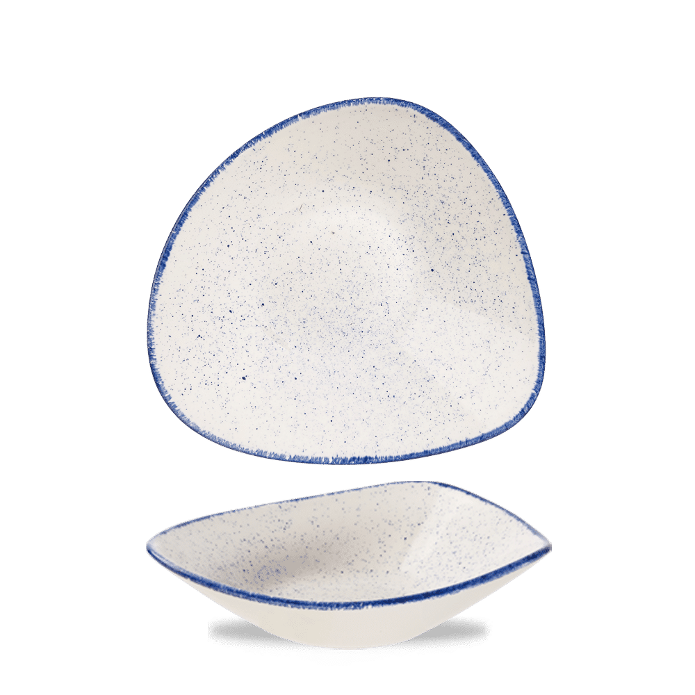 Stonecast Hints Indigo Lotus Bowl 9 1/4" Box of 12 (3-5 Working Days Delivery)