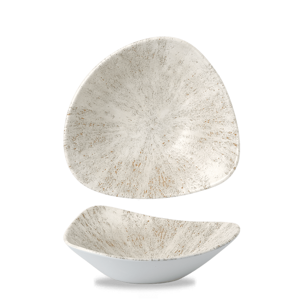 Stone Agate Grey Lotus Bowl 9" Box of 12 (3-5 Working Days Delivery)
