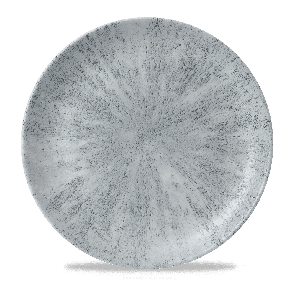Stone Pearl Grey Evolve Coupe Plate 11.25" Box of 12 (3-5 Working Days Delivery)