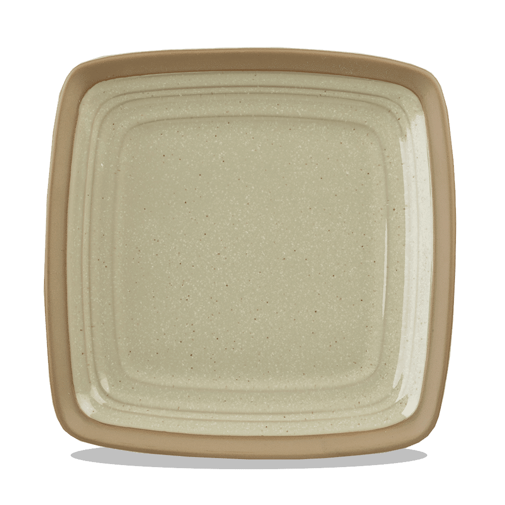 Igneous Square Plate 21Cm Box of 6 (3-5 Working Days Delivery)