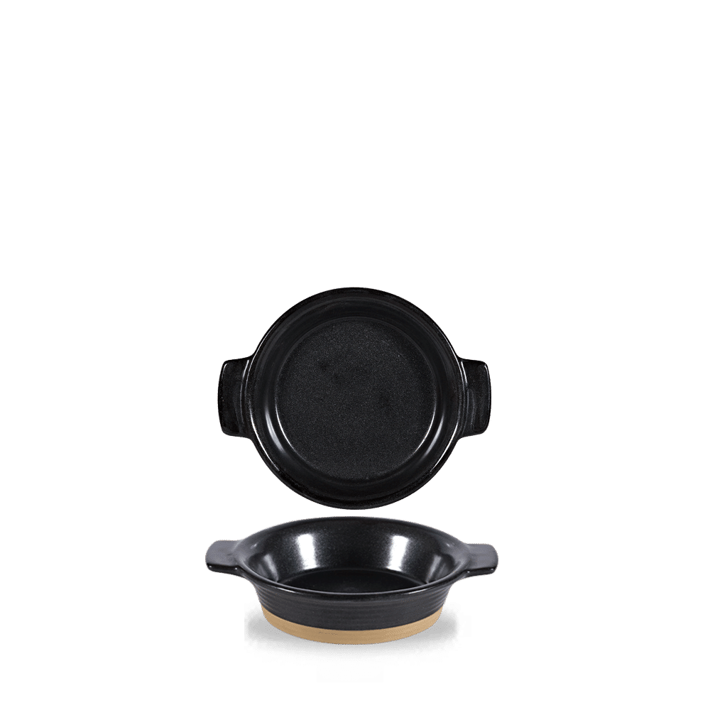 Igneous Black Individual Dish 5.5" Box of 6 (3-5 Working Days Delivery)