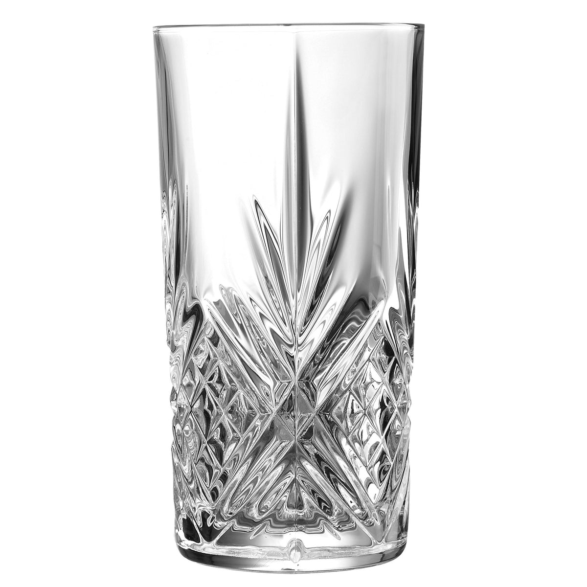 Broadway Crystal Cut Hiball Glasses 10oz / 280ml Box of 24