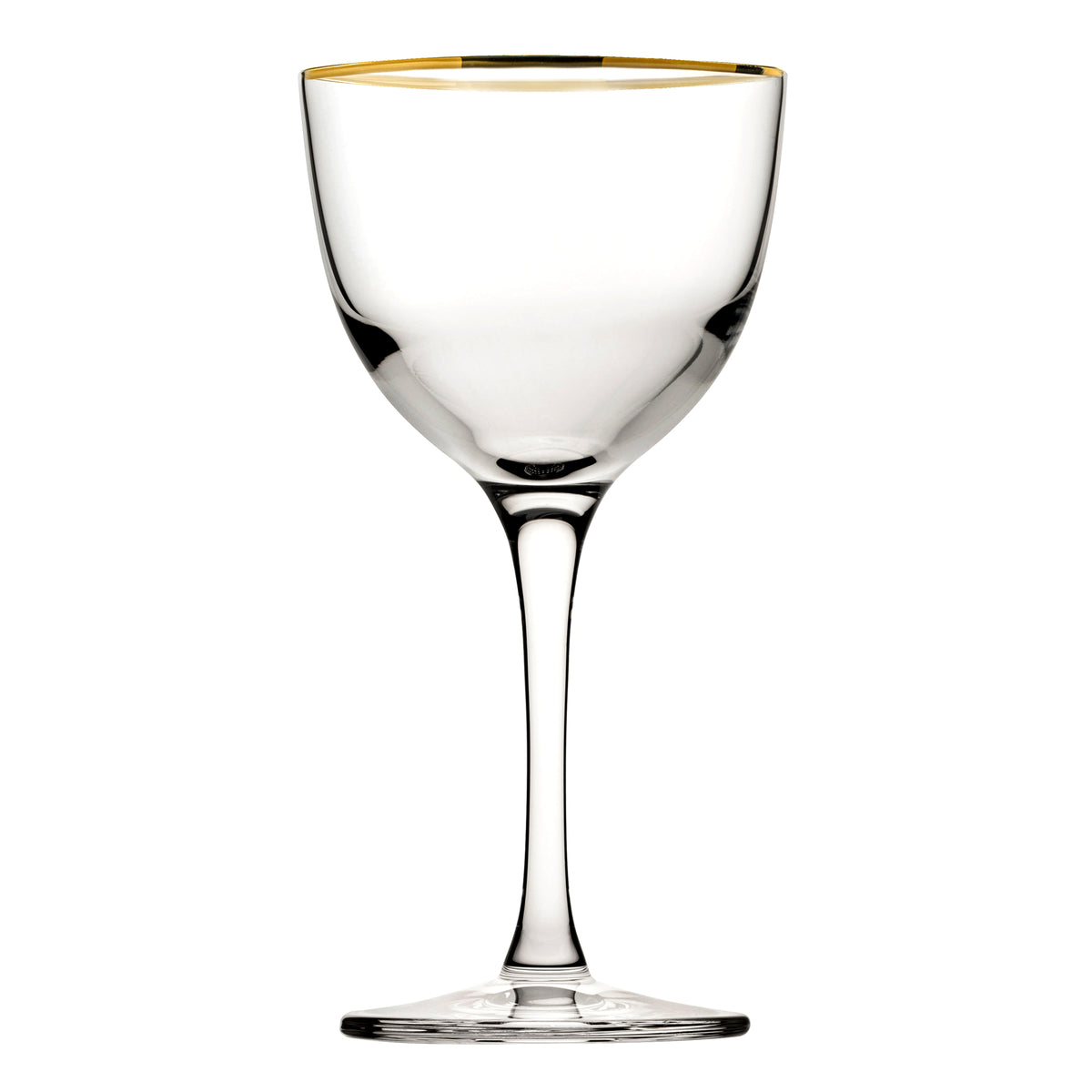 Nude Refine Nick & Nora Glasses Gold Rim 6oz / 170ml (Case of 12)