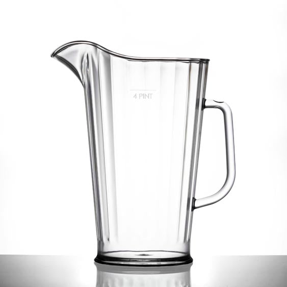 Elite Jug 4 Pint Clear CE Pack of 4