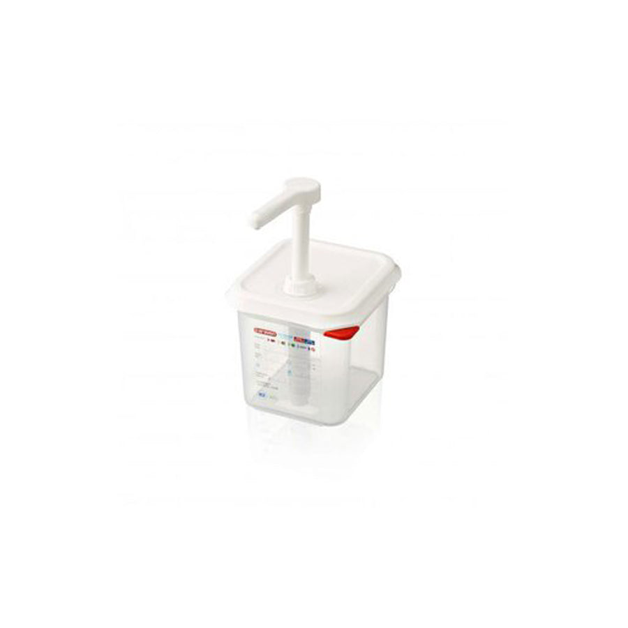 SAUCE DISPENSER GN1/6 176X162X190MM 2.6L