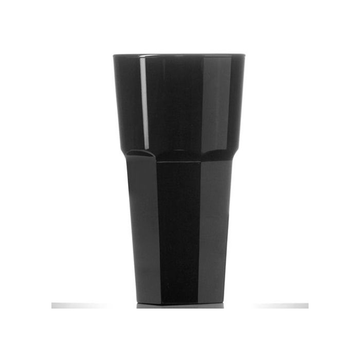 Elite Remedy Polycarbonate Pint Tumblers Black CE 20oz / 568ml Box of 24