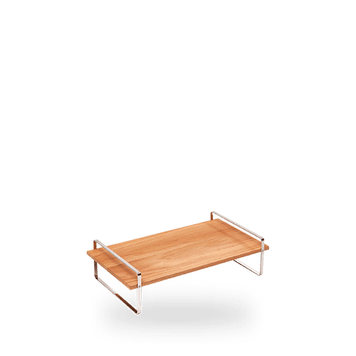 BAUHAUS MEDIUM WIDE HIGH PRESENTATION TABLE 45X25X12CM (3-5 Working Days Delivery)