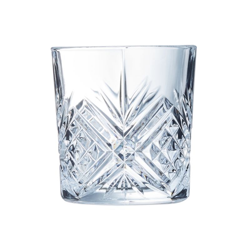 Broadway Crystal Cut Old Fashioned Glasses 10.5oz / 300ml Box of 24