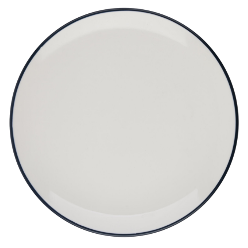 Modest Navy Coupe Plate 28.5cm / 11.25" Box of 6