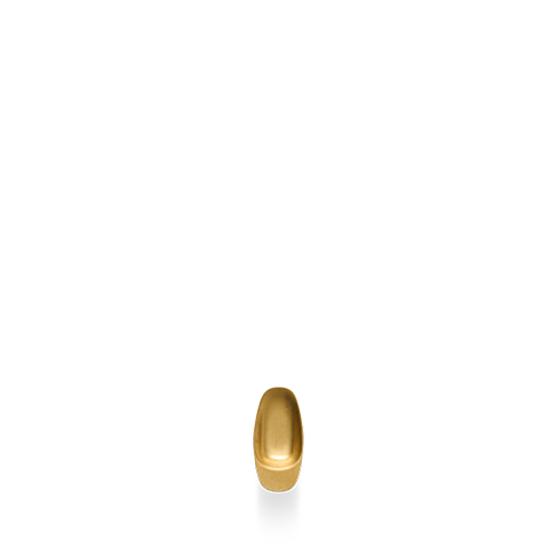 Les Essences Vintage Gold Short Handled Tasting Spoon 7.5Cm Box of 12 (3-5 Working Days Delivery)