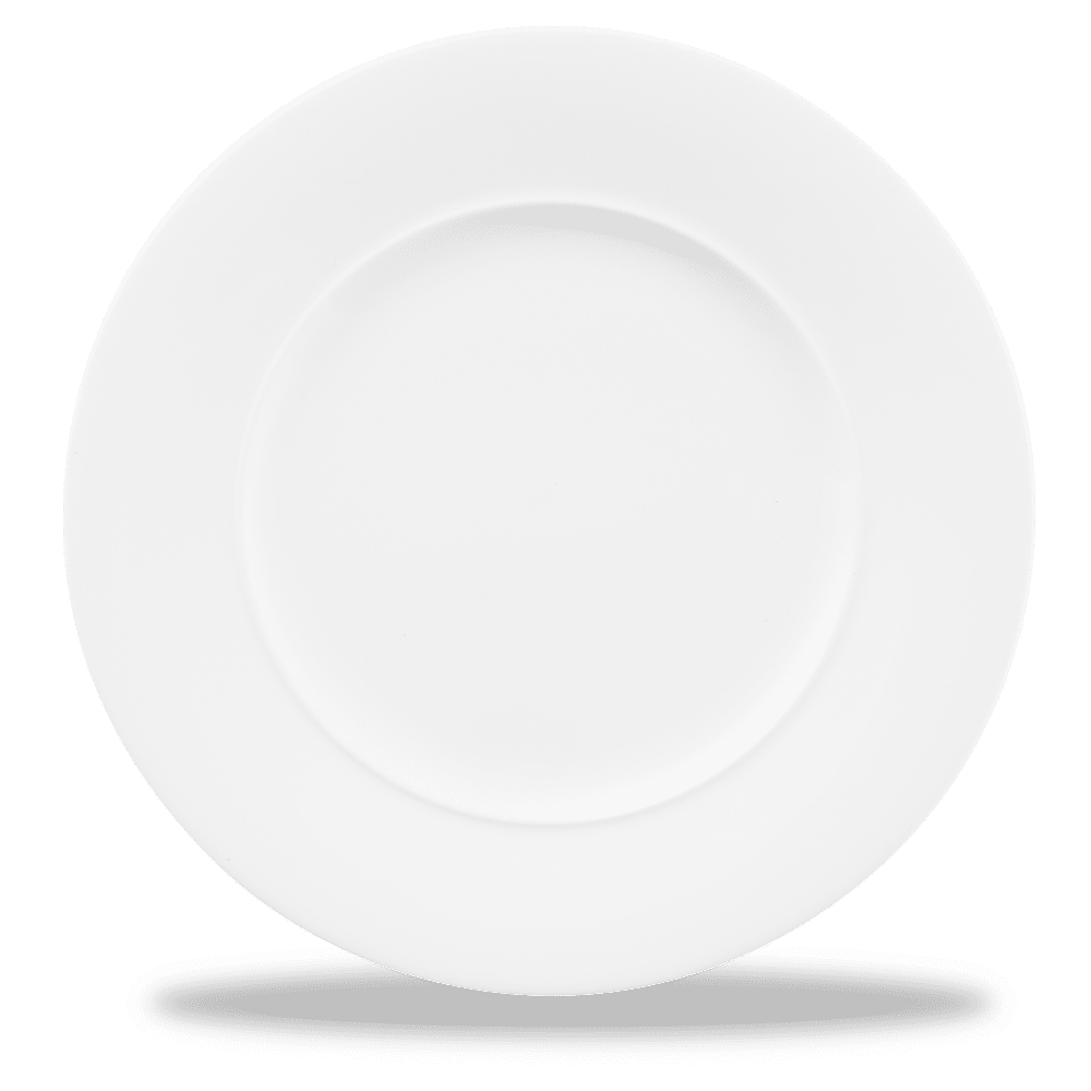 Alc Ambience White Standard Rim Std Rim Plate 32Cm Box of 6 (3-5 Working Days Delivery)
