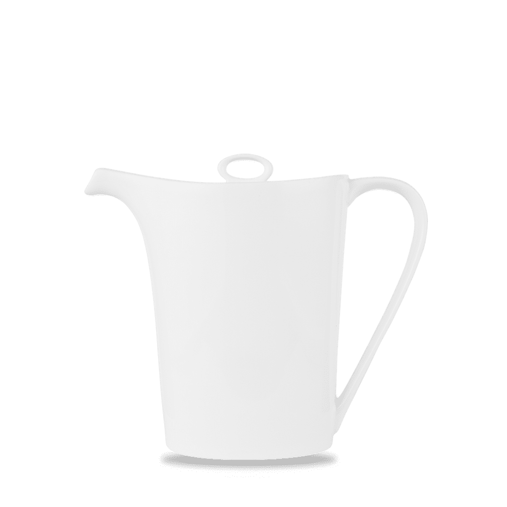 Alc Ambience White Oval Coffee Pot 18Oz Box of 6 (3-5 Working Days Delivery)