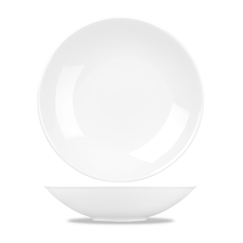 Alchemy Balance White Coupe Bowl 10.5" Box of 6 (3-5 Working Days Delivery)