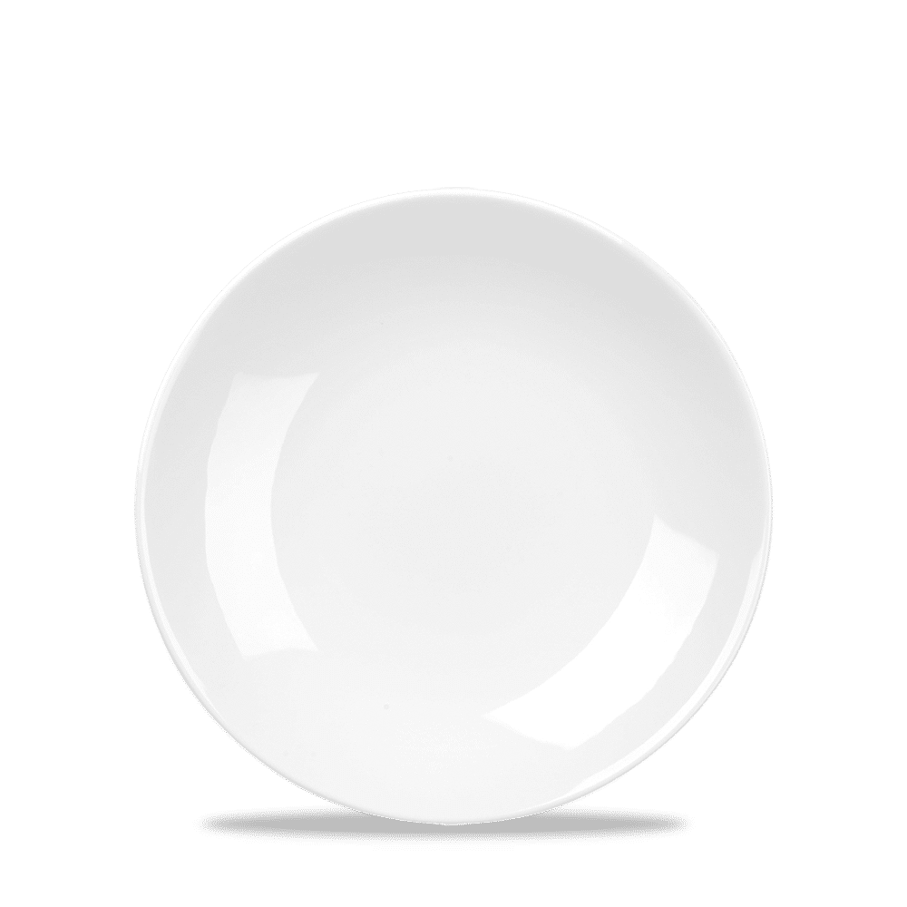 Alchemy Balance White Coupe Plate 6.5" Box of 6 (3-5 Working Days Delivery)