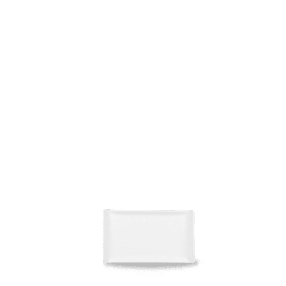Alchemy Balance White Rectangle Buffet Tray 6.7X3.9" Box of 6 (3-5 Working Days Delivery)