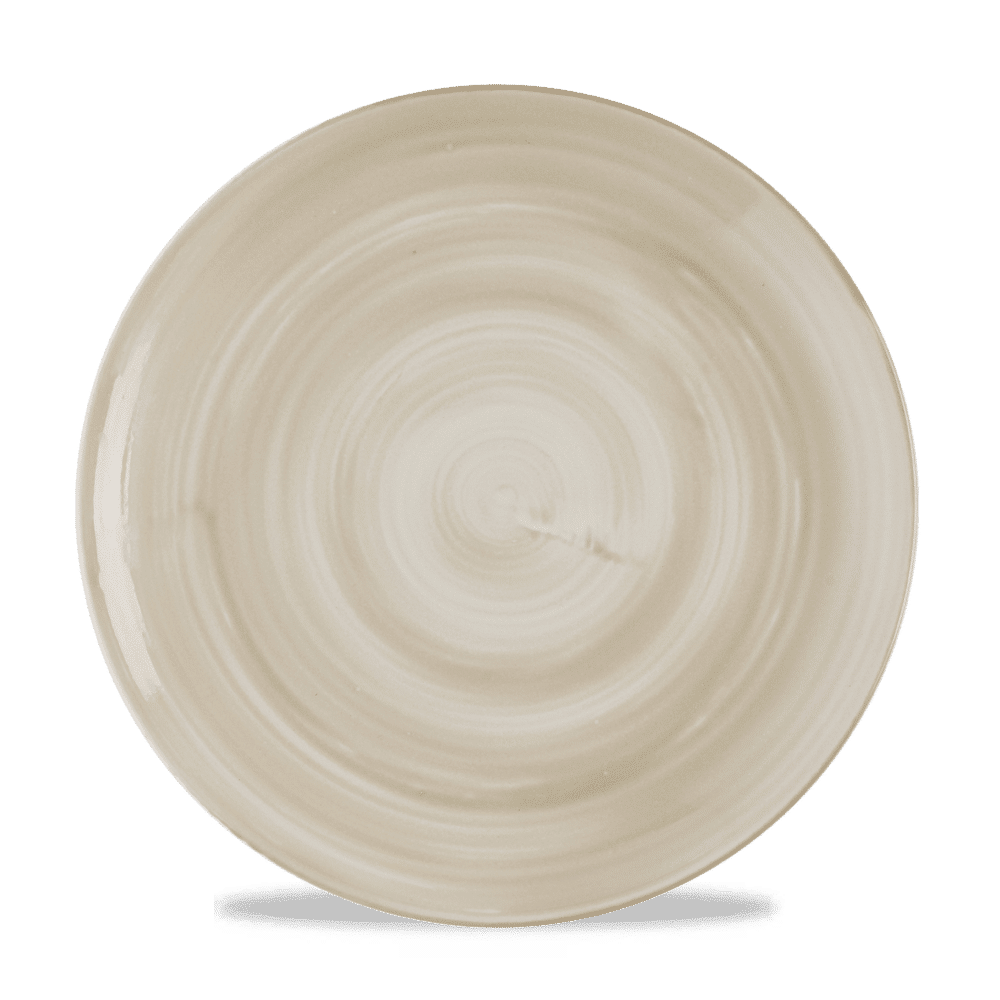 Stonecast Canvas Natural Evolve Coupe Plate 10.25" Box of 12 (3-5 Working Days Delivery)
