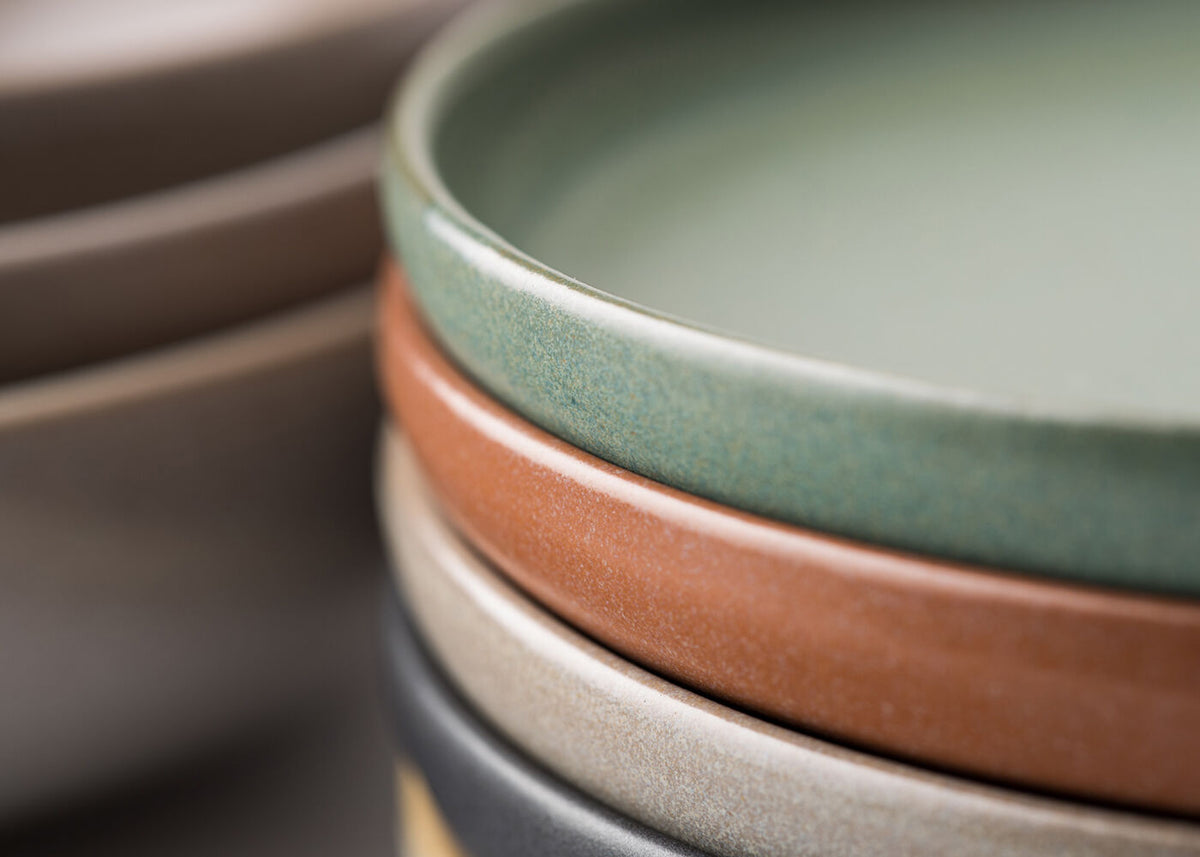 Pico Green Bowl 8.5" (22cm) Box of 6