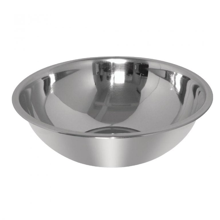 Vogue Stainless Steel Mixing Bowl 1Ltr - Size: 65(H) x 200(Ø)mm | Capacity: 1Ltr