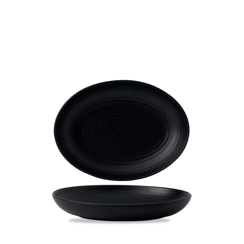 Evo Jet Deep Oval Bowl 10 1/2X7 3/4" Box of 6 (3-5 Working Days Delivery)