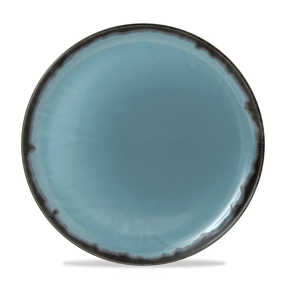 Harvest Blue Coupe Plate 12 3/4" Box of 6 (3-5 Working Days Delivery)