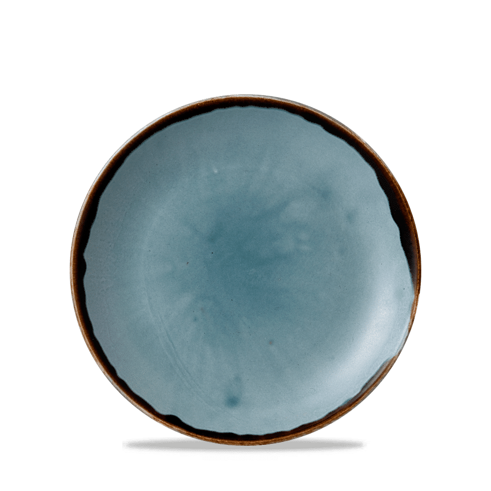 Harvest Blue Coupe Plate 6.5" Box of 12 (3-5 Working Days Delivery)