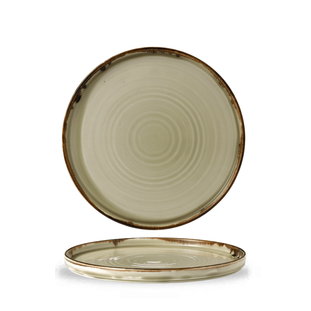 Harvest Linen Walled Plate 10 2/8" Box of 6 (3-5 Working Days Delivery)