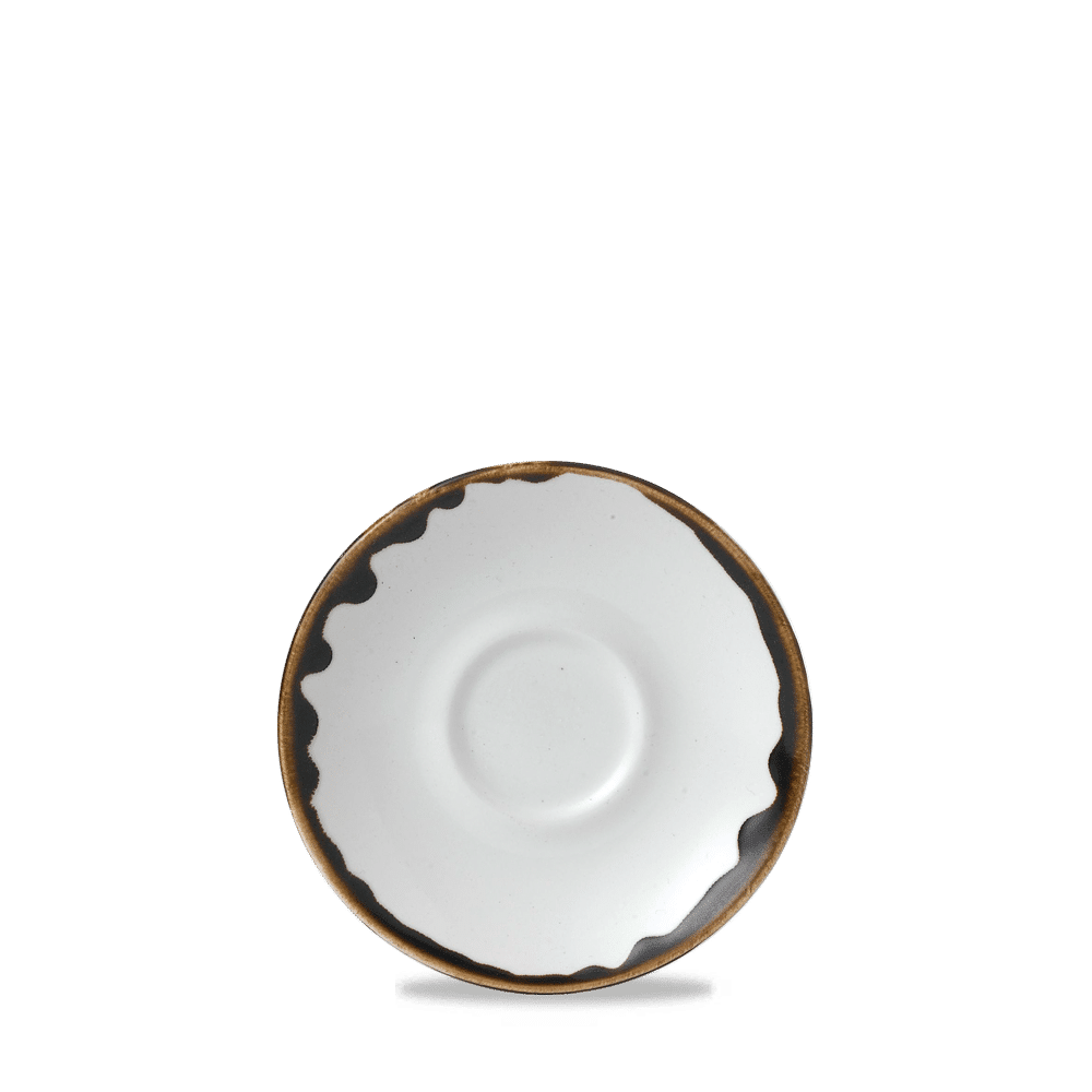 Harvest Natural Espresso Saucer 4.5" Box of 12 (3-5 Working Days Delivery)
