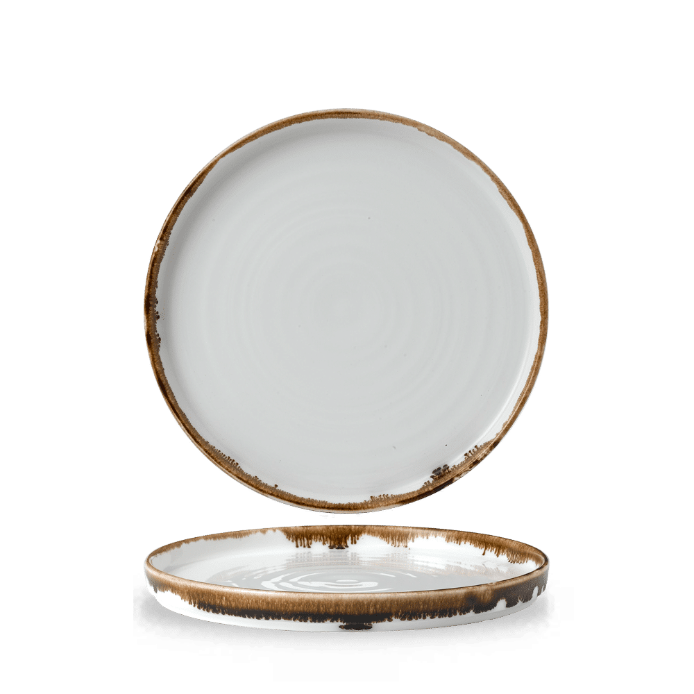 Harvest Natural Walled Plate 8.67" Box of 6 (3-5 Working Days Delivery)