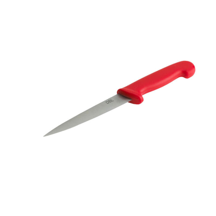 Hygiplas Fillet Knife Red 15cm Blade Length: 6". Weight: 90g. Red for raw meat