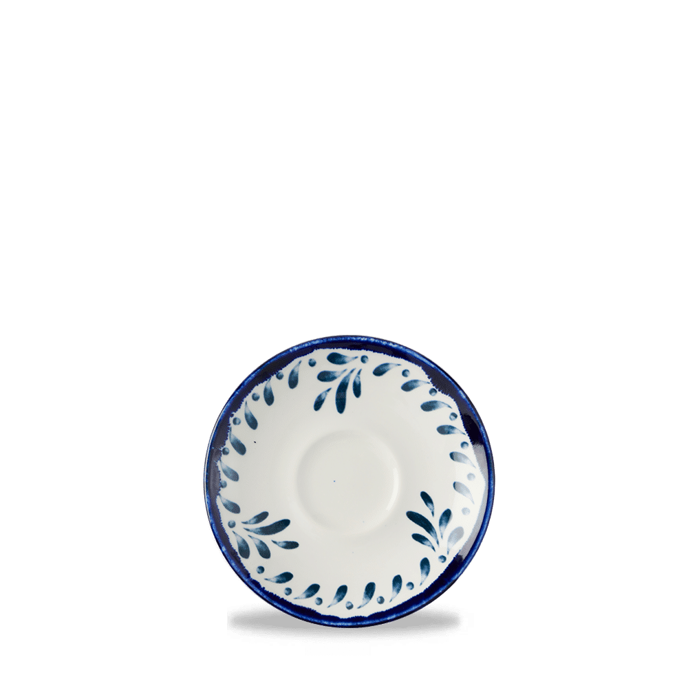 Harvest Mediterranean Cappuccino Saucer 6.25" Box of 12 (3-5 Working Days Delivery)