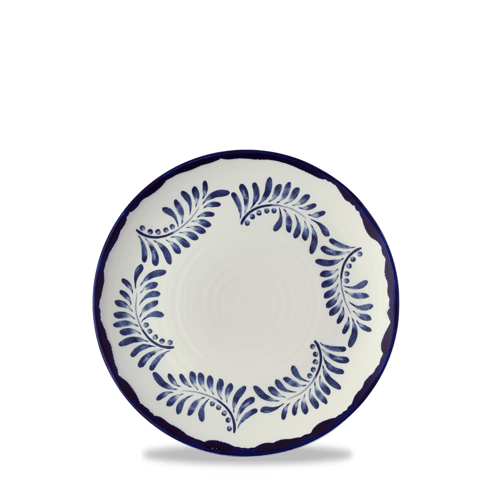 Harvest Mediterranean Organic Coupe Plate 11.4" Box of 12 (3-5 Working Days Delivery)