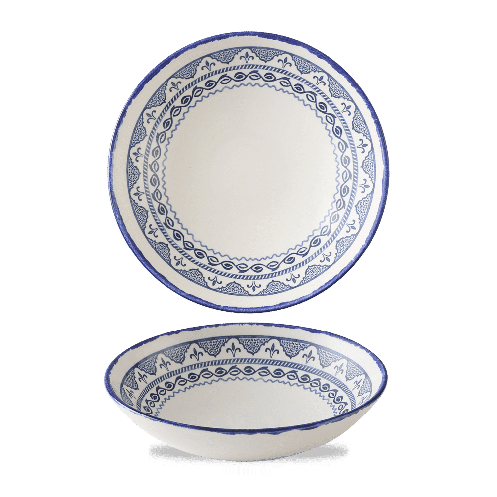 Harvest Mediterranean Moresque Coupe Bowl 7.25" Box of 12 (3-5 Working Days Delivery)