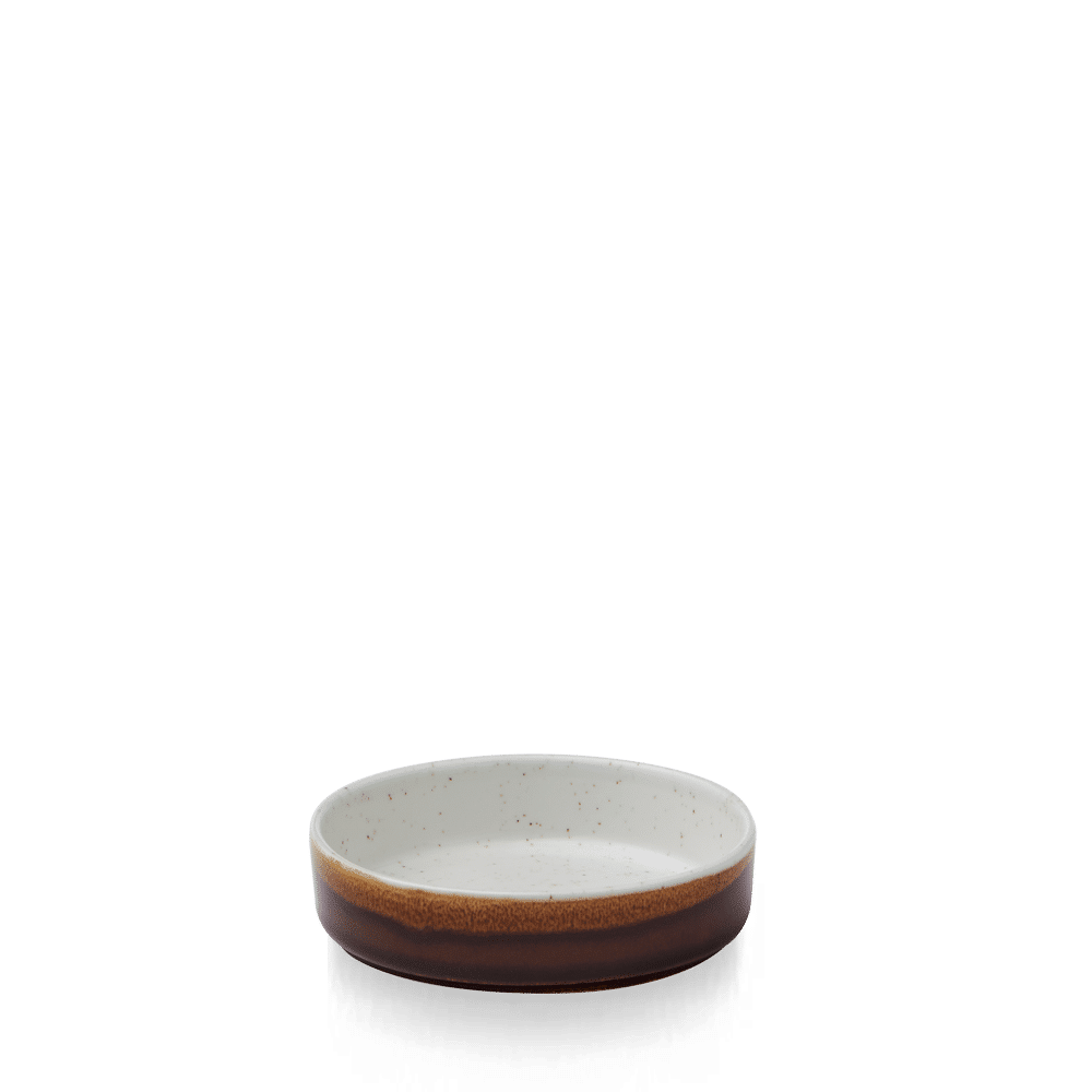 Siena Barley White Nourish Straight Sided Dish 6Oz Box of 12 (3-5 Working Days Delivery)